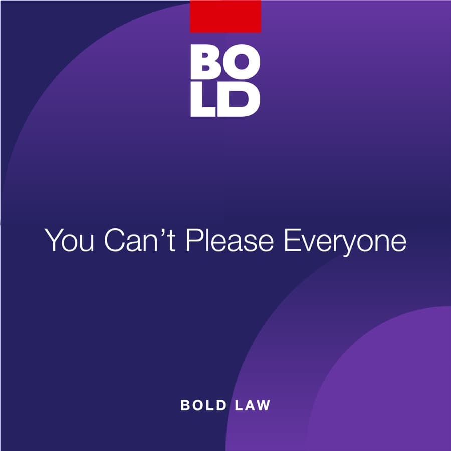 BOLD Law 28