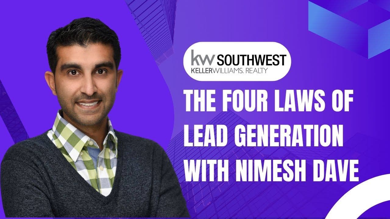 The Four Laws Of Lead Generation with Nimesh Dave (Video)