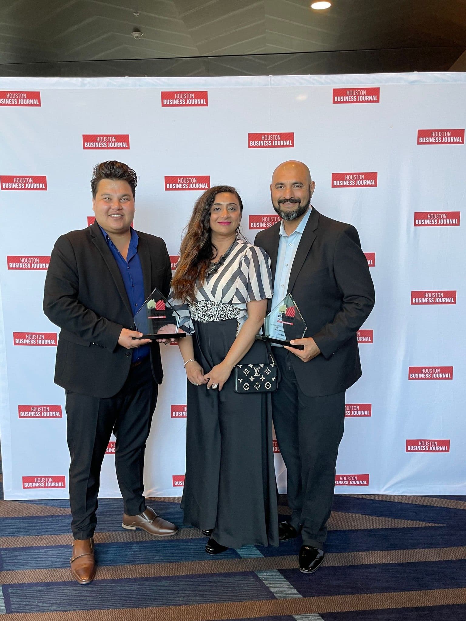 The B&P Team – Houston Business Journal Residential Real Estate Awards