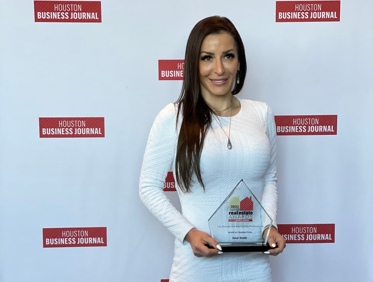 Sahar Khatib – Houston Business Journal Residential Real Estate Awards.