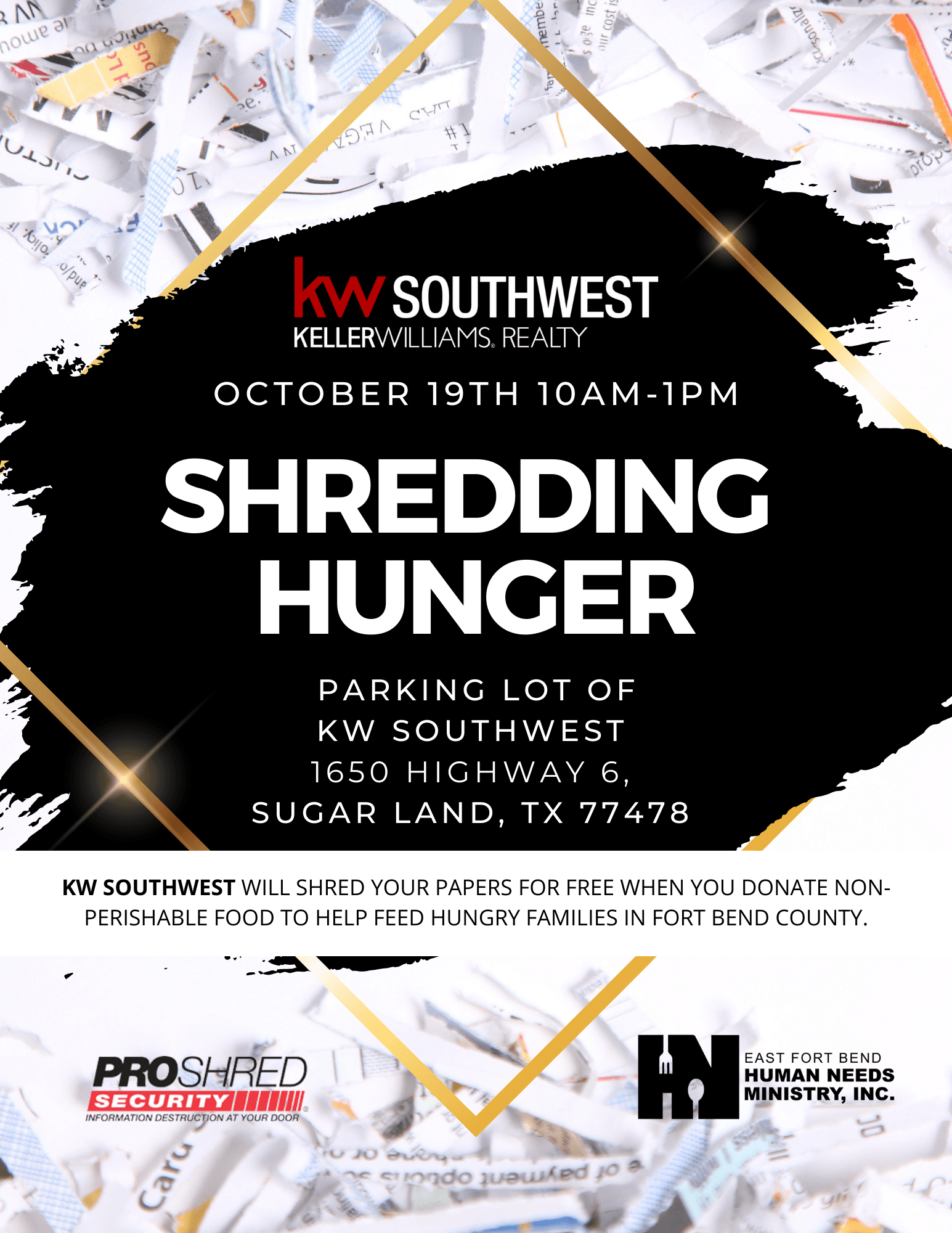 How to customize your Shredding Hunger Flyer