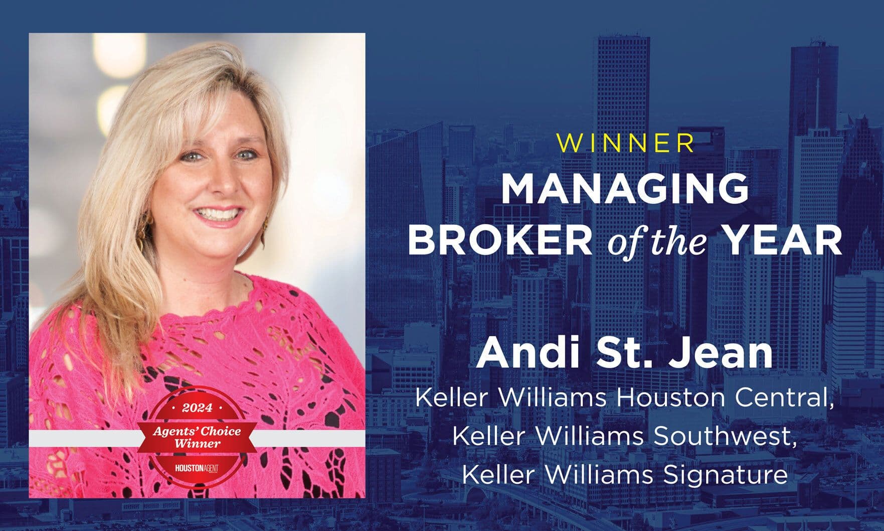 Managing Broker of the Year: Andi St. Jean, Keller Williams