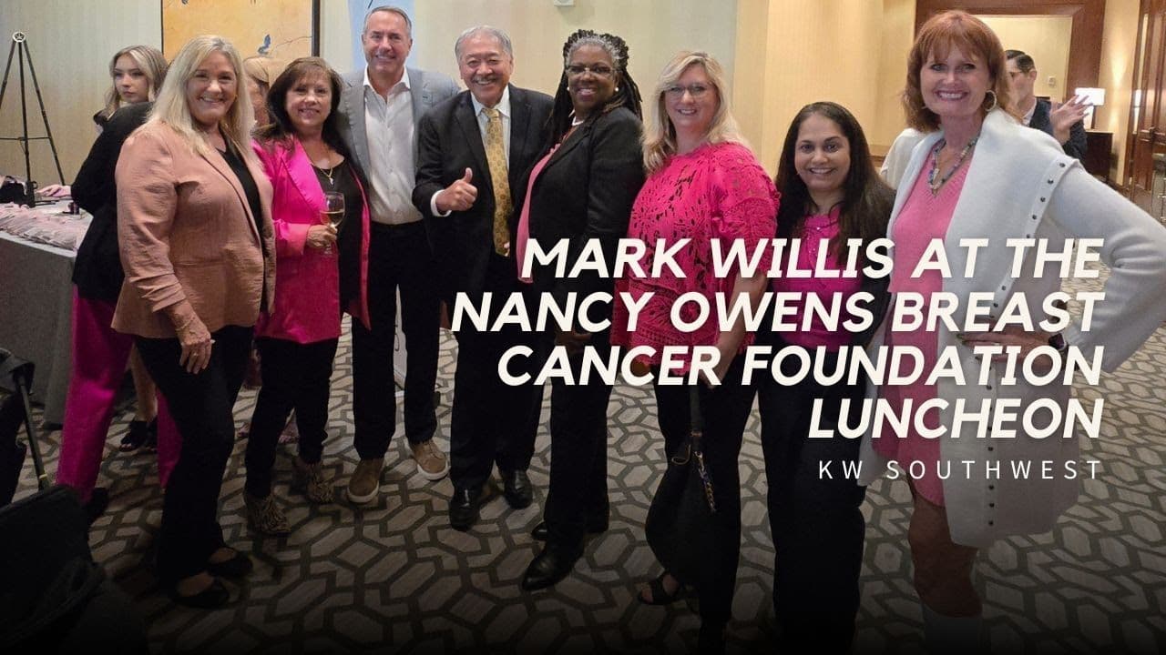 Keller Williams CEO Mark Willis at Nancy Owens Breast Cancer Foundation Luncheon